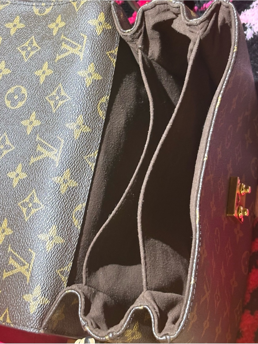 Louis Vuitton Monogram Shoulder Bag - Brown with Gold Hardware - Picture 7 of 11